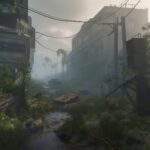 Welcome to the ruins of tomorrow. The future is bleak and misty in this photorea