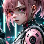 cyberpunk anime wallpaper