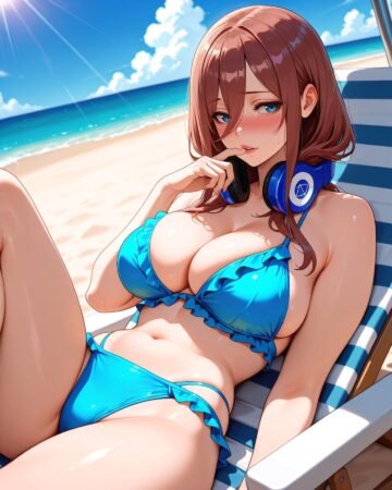 Which Nakano quint would you spend a day at the beach with?