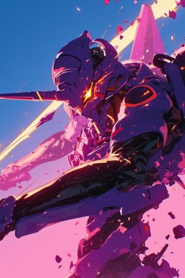 cyberpunk anime wallpaper