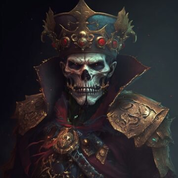 Ahoy, me hearties!  Feast yer eyes on these fearsome undead pirate kings, haunti