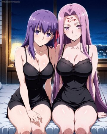 Medusa (Rider) + Matou Sakura | Fate/stay night