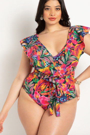 plus size swimwear