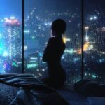 cyberpunk anime wallpaper