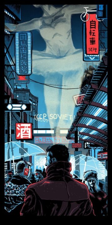 cyberpunk anime wallpaper