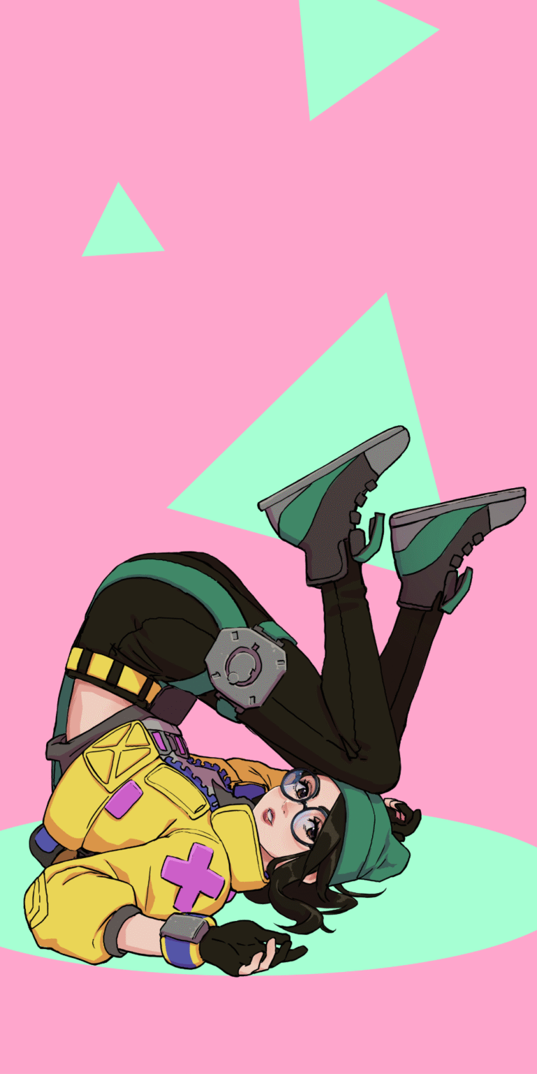 cyberpunk anime wallpaper