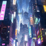 cyberpunk anime wallpaper