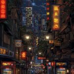 cyberpunk anime wallpaper