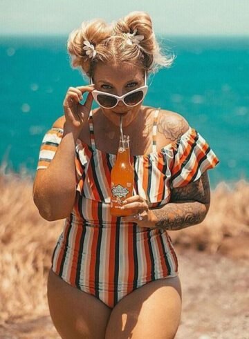 plus size swimwear