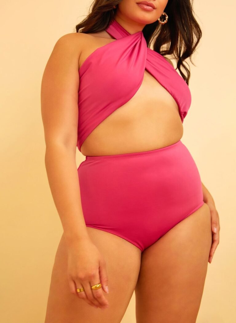 plus size swimwear