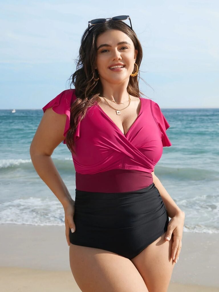 plus size swimwear