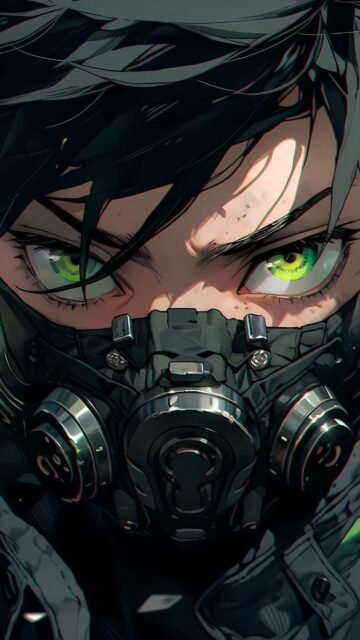 cyberpunk anime wallpaper