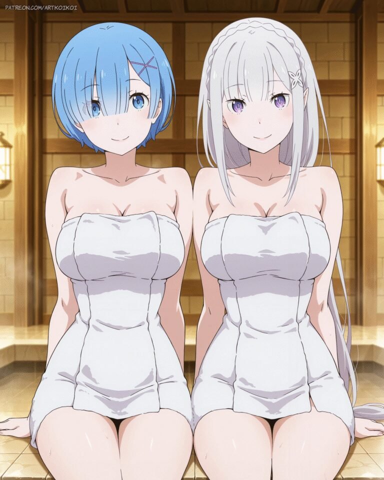 Emilia + Rem | Re:ZERO -Starting Life in Another World-