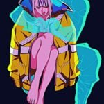 cyberpunk anime wallpaper