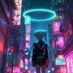 cyberpunk anime wallpaper