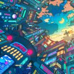 cyberpunk anime wallpaper