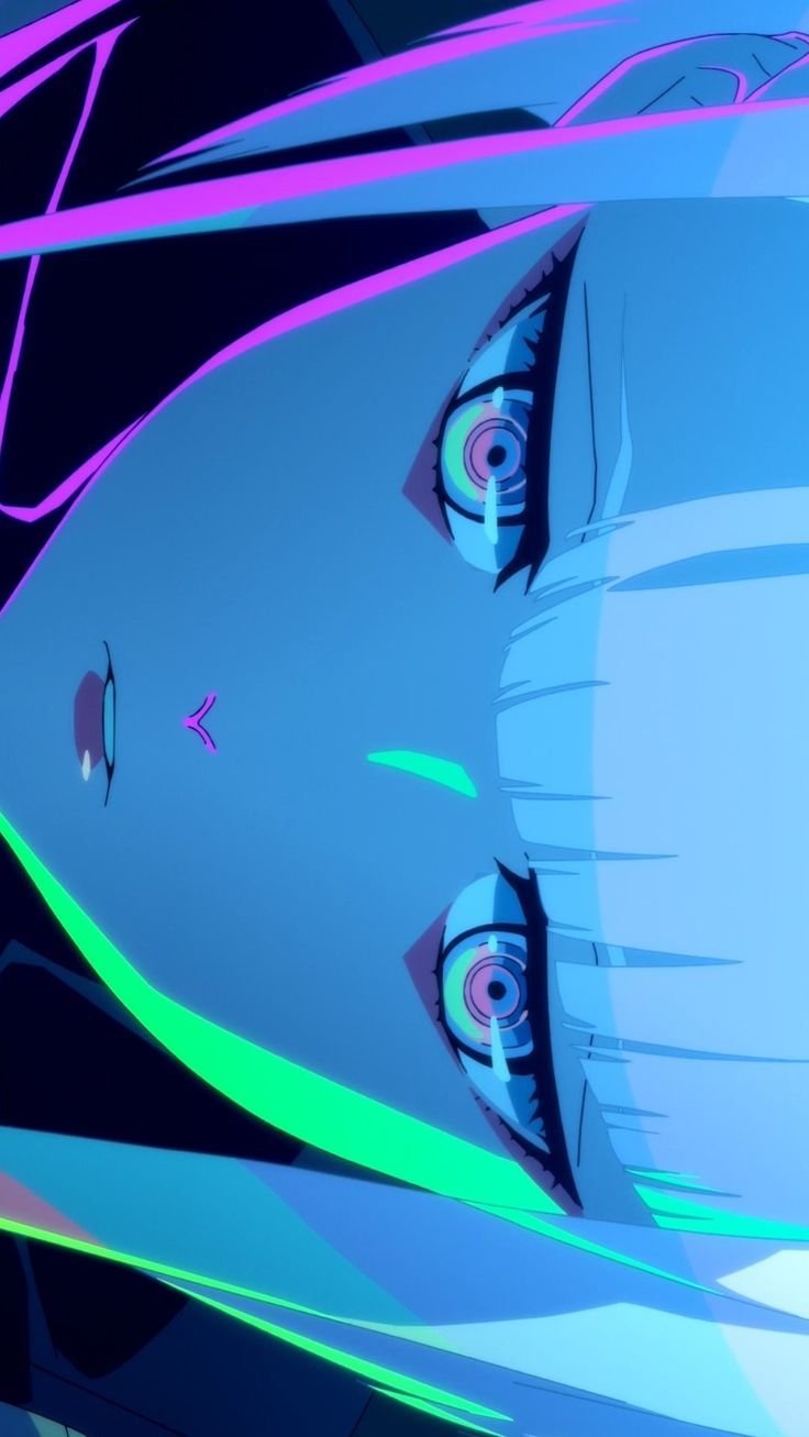 cyberpunk anime wallpaper