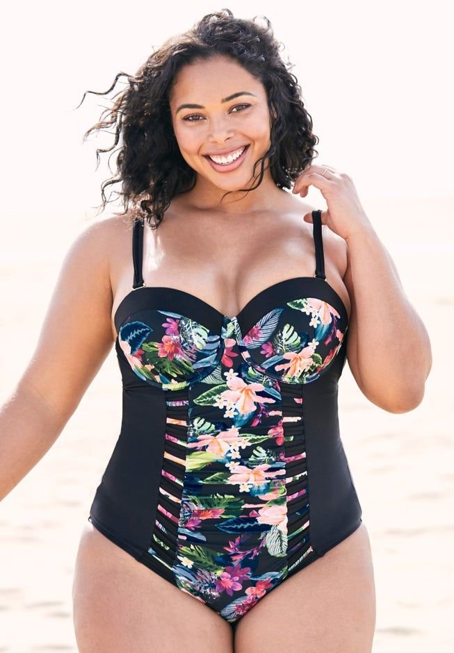 plus size swimwear