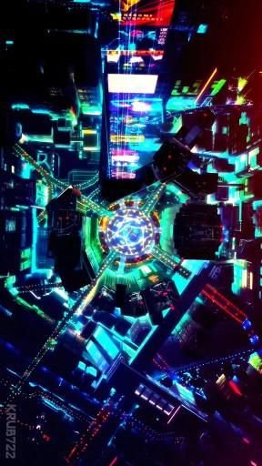 cyberpunk anime wallpaper