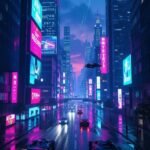 cyberpunk anime wallpaper