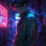 cyberpunk anime wallpaper