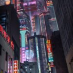 cyberpunk anime wallpaper