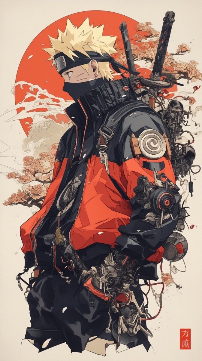 cyberpunk anime wallpaper