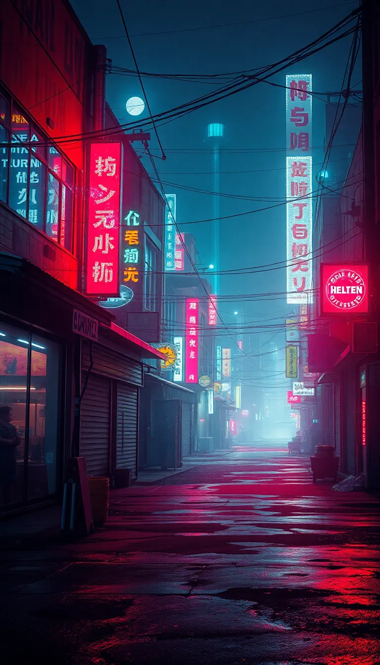 cyberpunk anime wallpaper