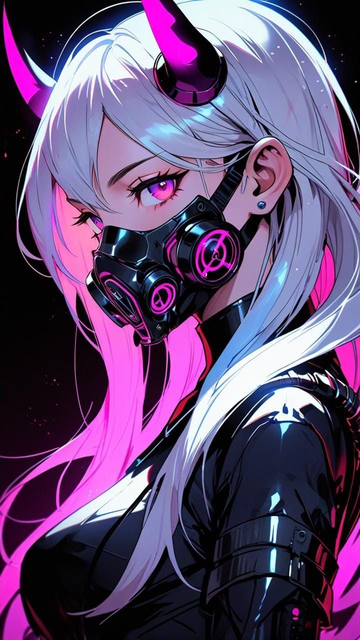 cyberpunk anime wallpaper