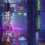cyberpunk anime wallpaper