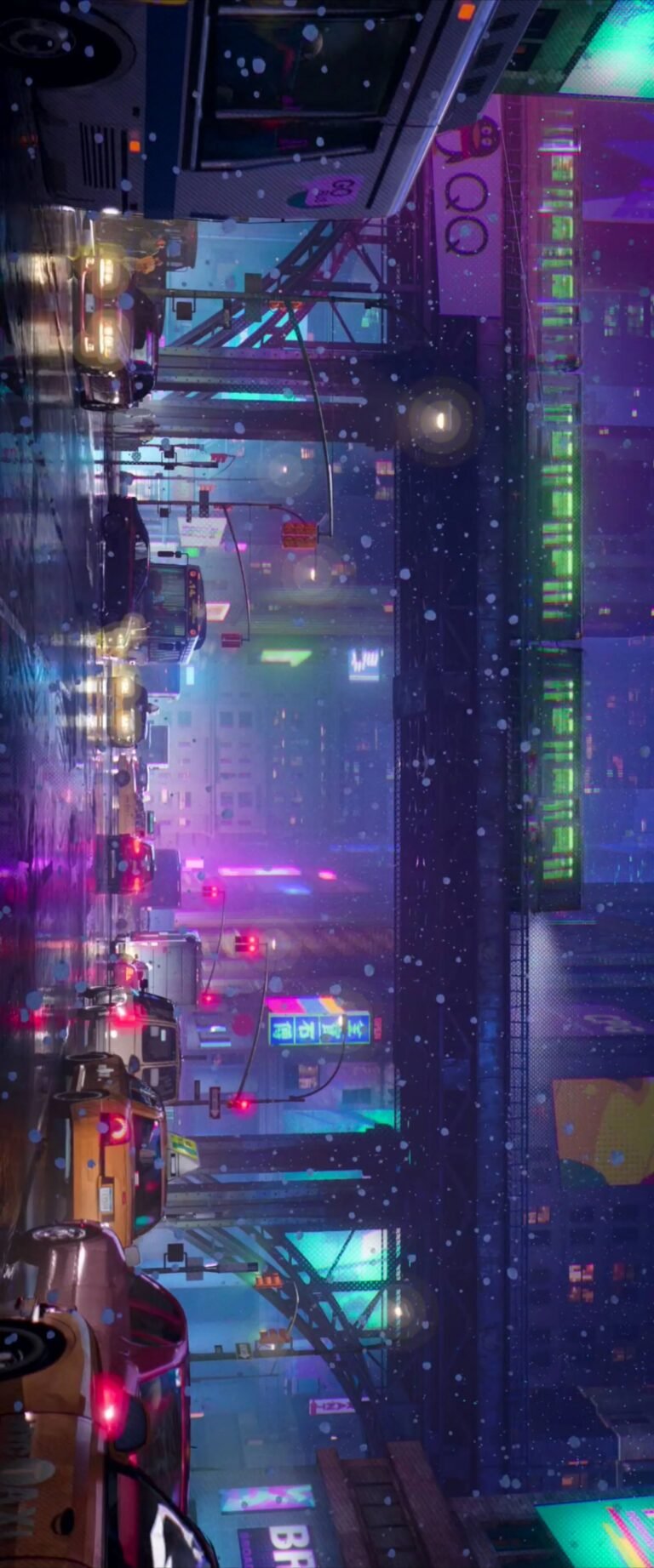 cyberpunk anime wallpaper