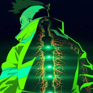 cyberpunk anime wallpaper