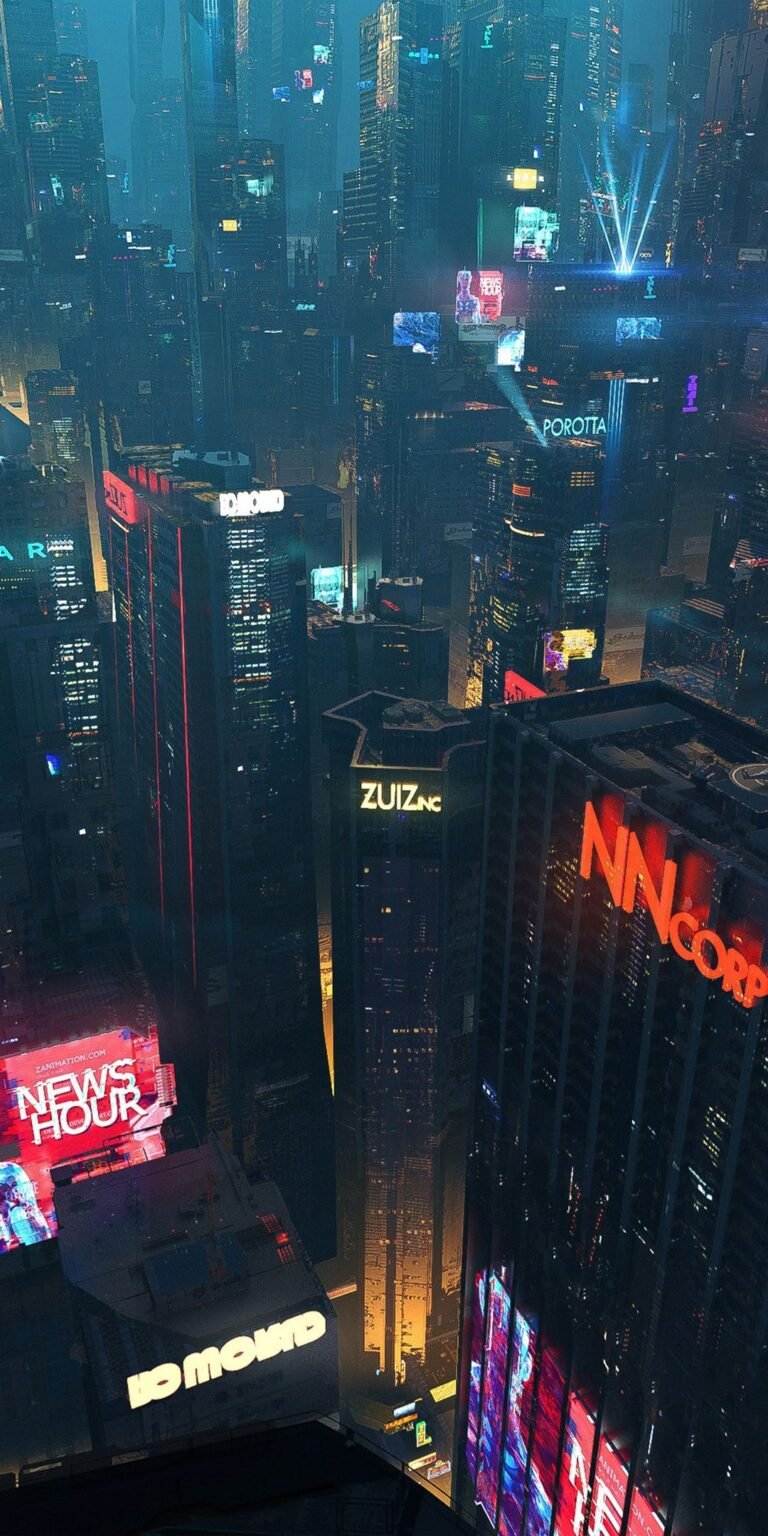 cyberpunk anime wallpaper