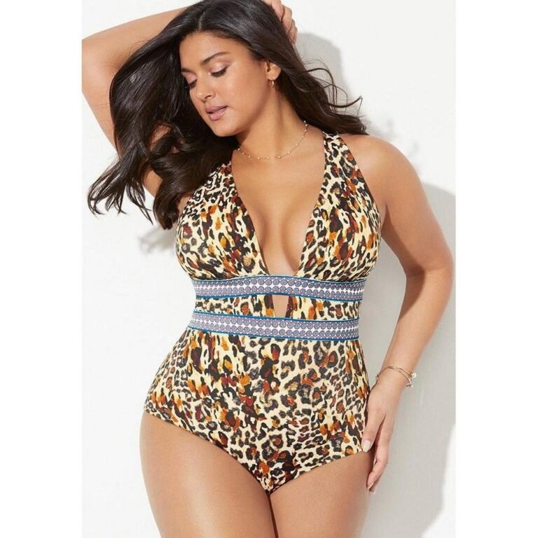 plus size swimwear