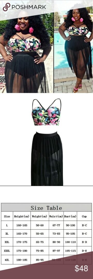 plus size swimwear