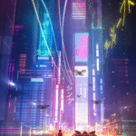 cyberpunk anime wallpaper