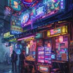 cyberpunk anime wallpaper