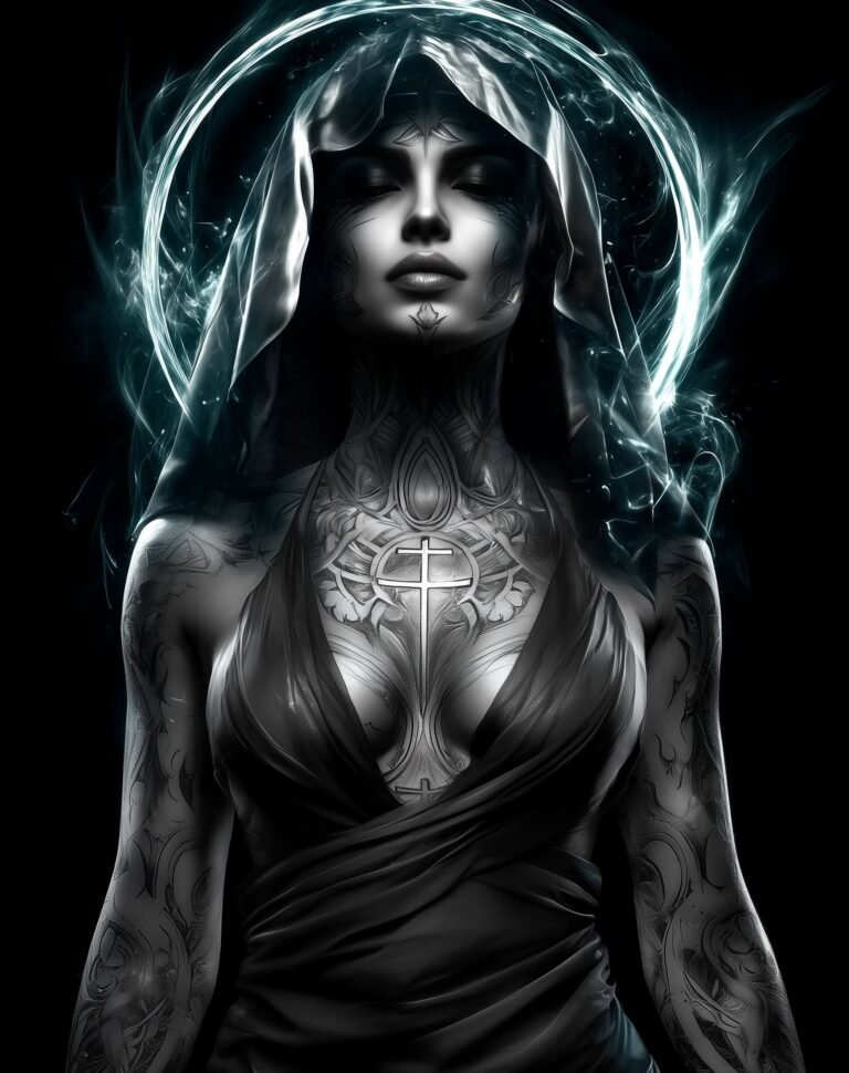 When the sacred meets the spectral, this is what’s left behind. A cathedral not