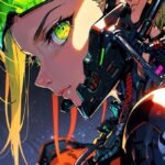 cyberpunk anime wallpaper