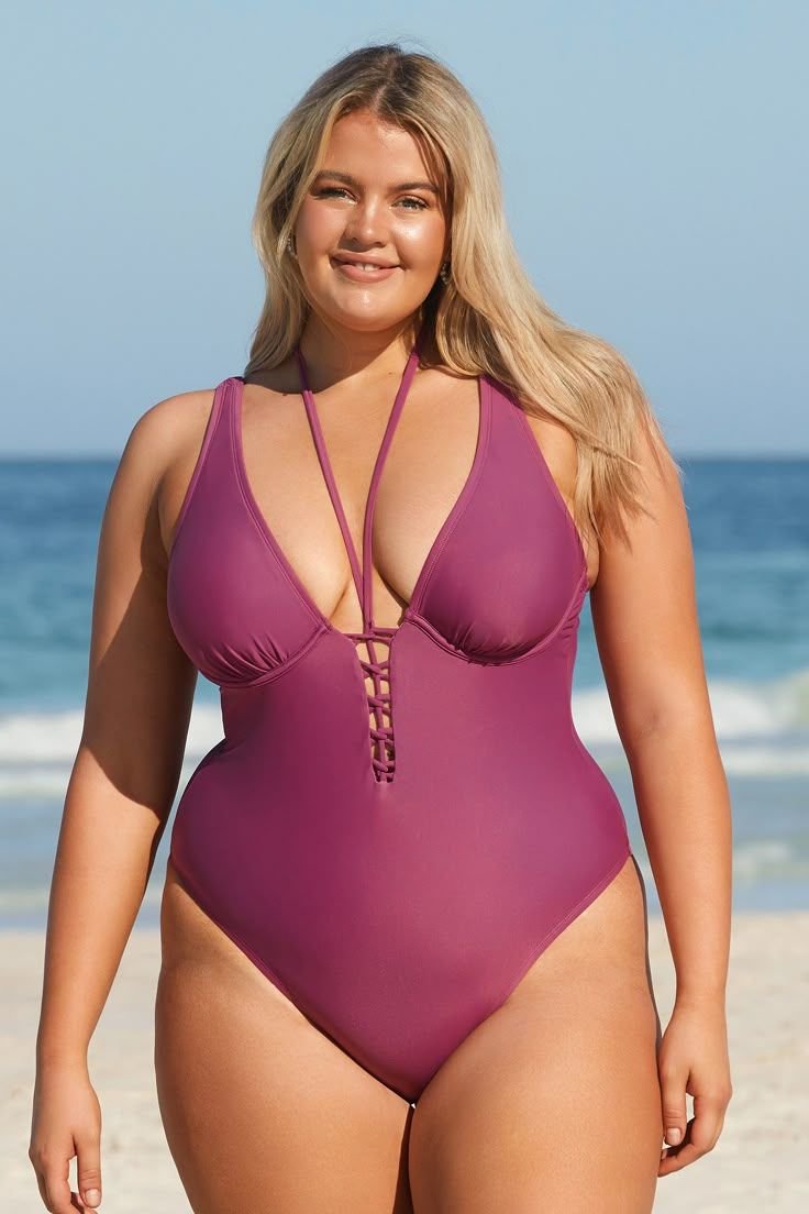 plus size swimwear