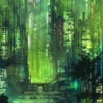 cyberpunk anime wallpaper