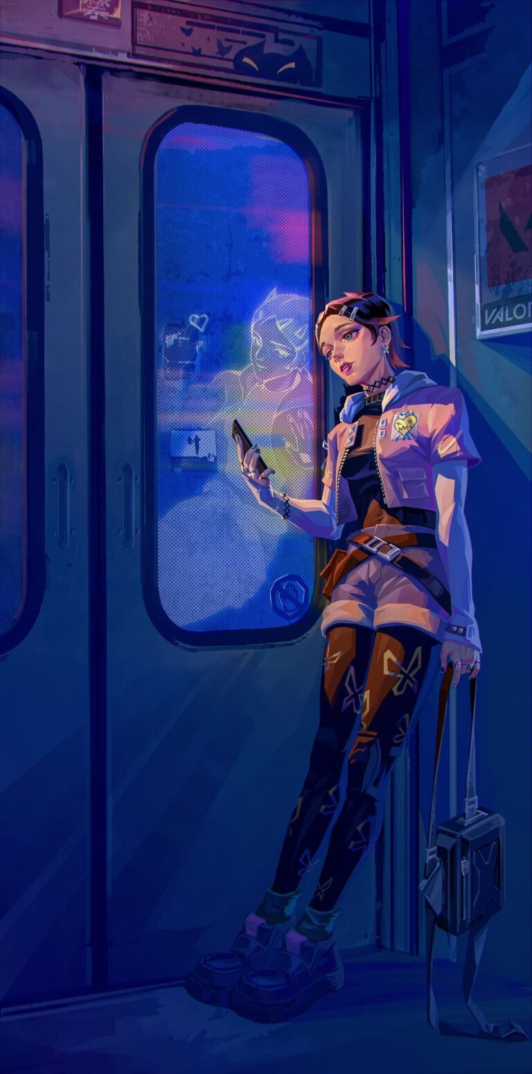 cyberpunk anime wallpaper