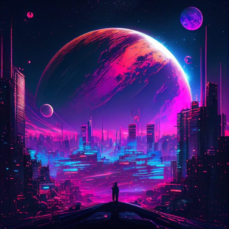 cyberpunk anime wallpaper