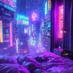 cyberpunk anime wallpaper