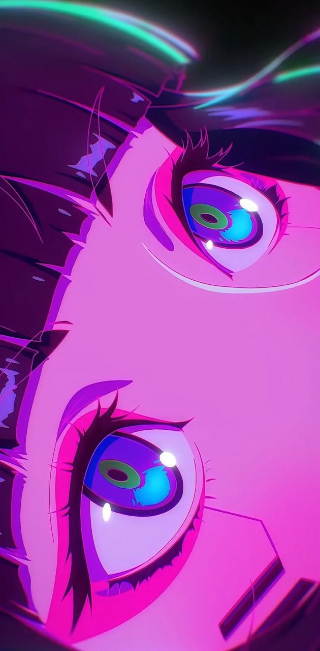 cyberpunk anime wallpaper