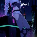 cyberpunk anime wallpaper