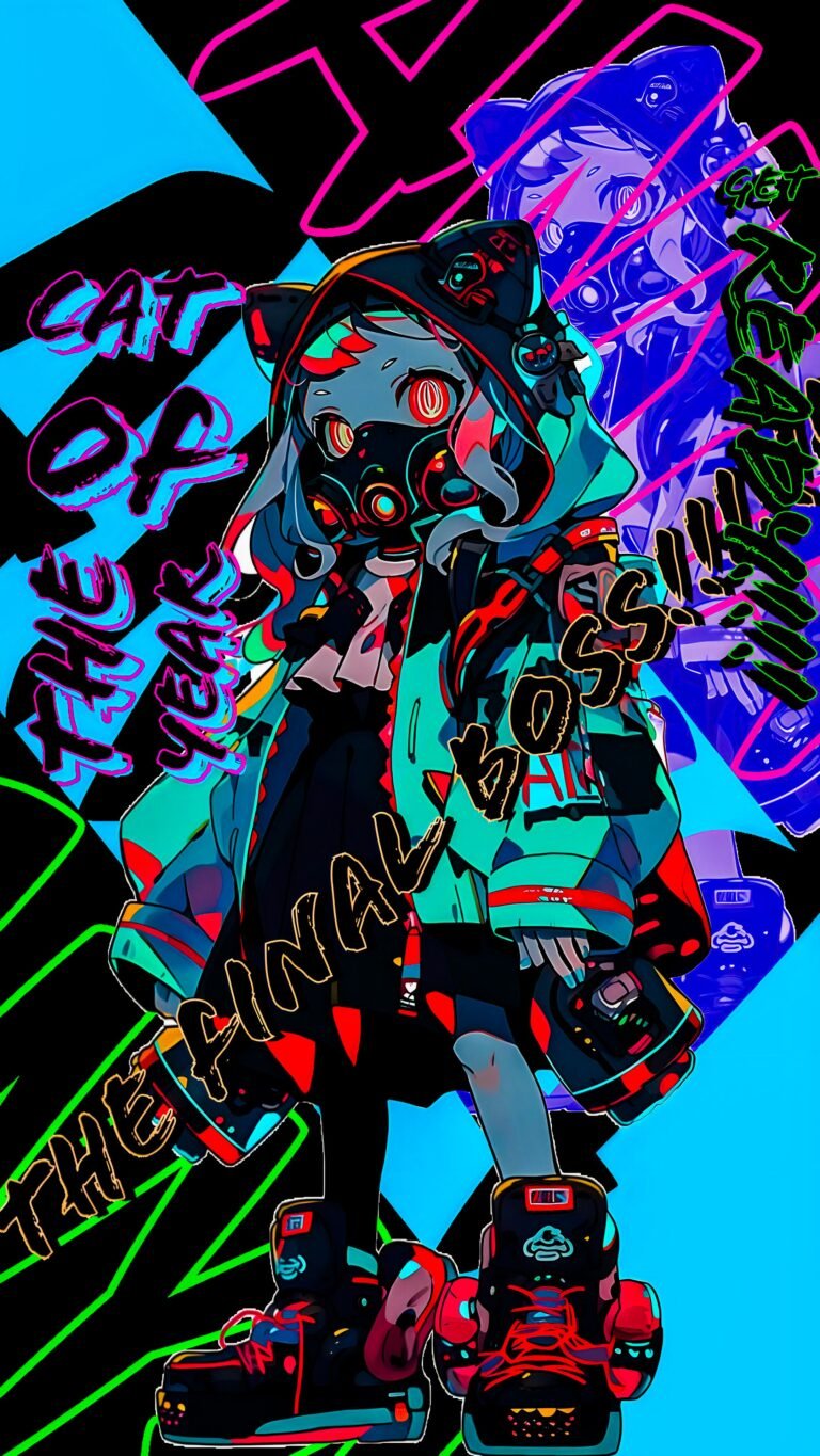 cyberpunk anime wallpaper