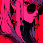 cyberpunk anime wallpaper