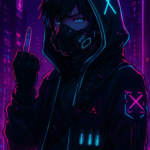 cyberpunk anime wallpaper