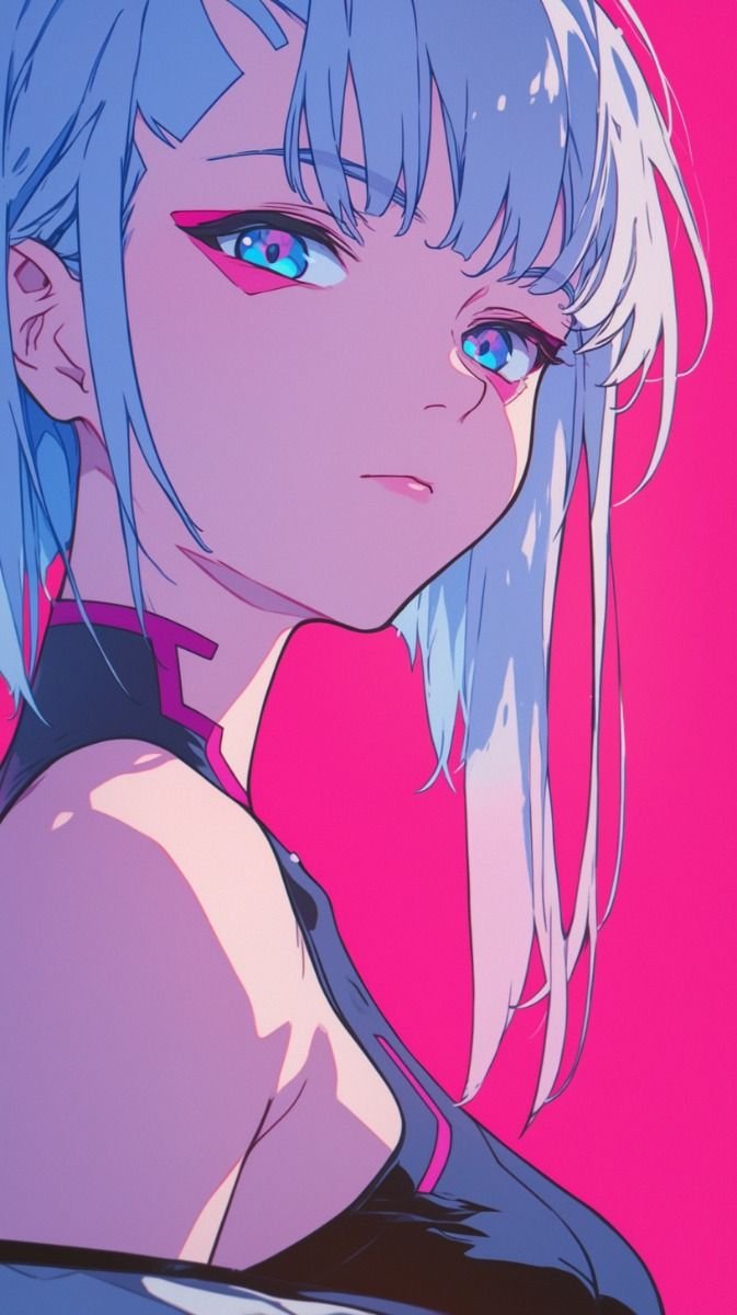 cyberpunk anime wallpaper